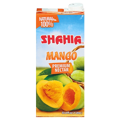 Shahia Nectar, Premium, Mango 33.8 Oz