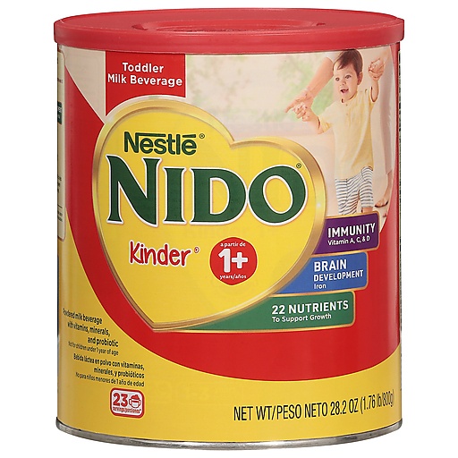 Nido Milk Beverage, Powdered, Toddler, Kinder 1+ 28.2 Oz