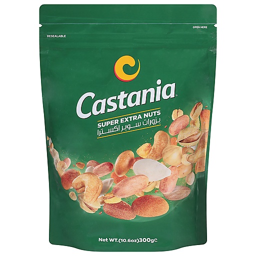 Castania Nuts, Super Extra 10.6 Oz