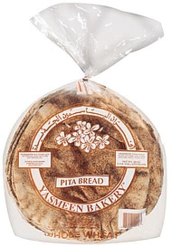 Yasmeen Bakery Whole Wheat Pita Bread - 20 Oz