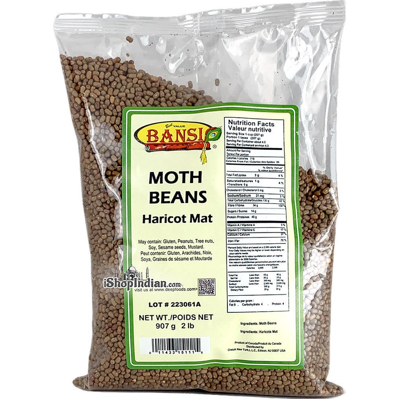 Bansi Moth Beans (2 Lbs Bag)