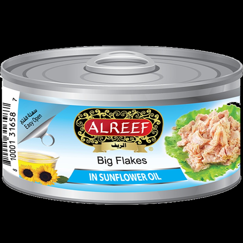 Alreef Big Flakes In Sunflower Oil