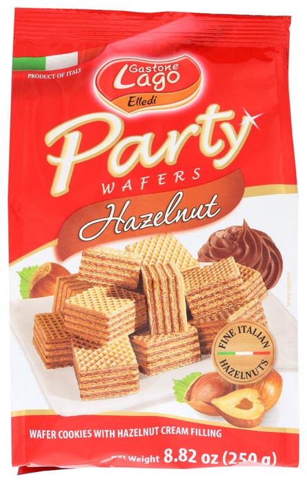 Gastone Lago Hazelnut Wafers Party Bag, 8.82 Oz