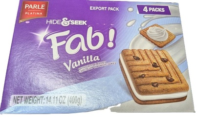 Parle Hide & Seek Fab Vanilla 400g