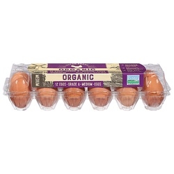 Dutch Farms Grade A Medium Brown Organic Eggs