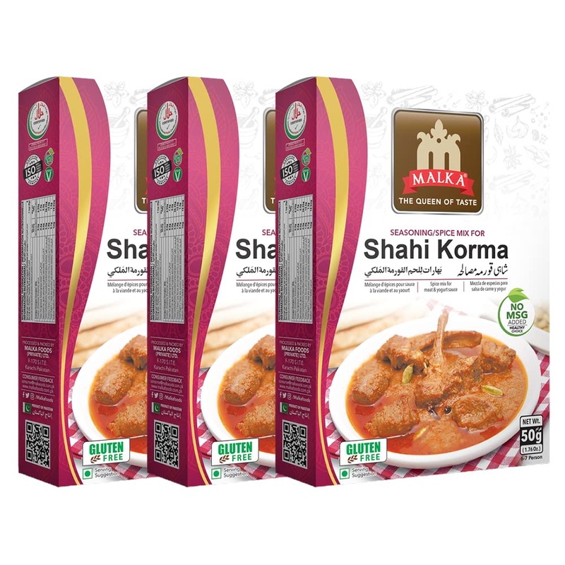 Malka Shahi Korma 12 X 50gms