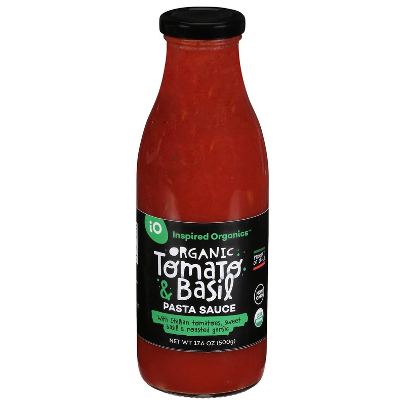 Inspired Organics Organic Tomato & Basil Pasta Sauce