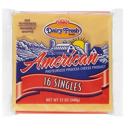 Dairy Fresh Cheese, American