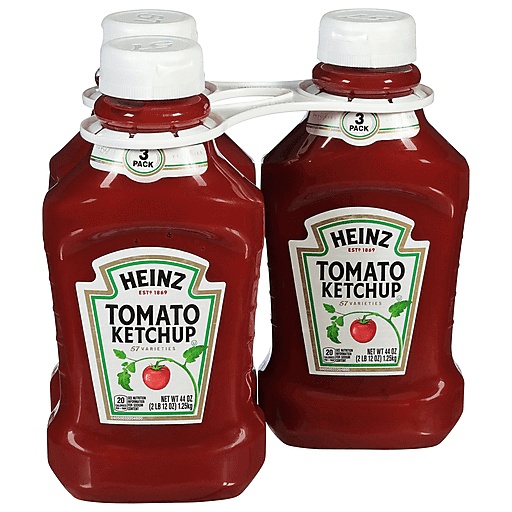 Heinz Tomato Ketchup, 3 Pack
