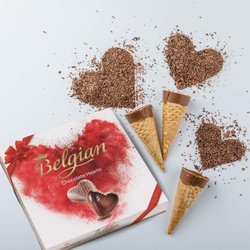 Belgian Chocolate Hearts