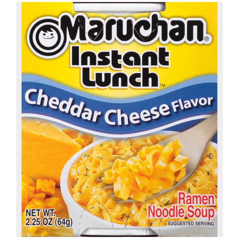 Maruchan Instant Lunch Ramen Noodles, Cheddar Cheese Flavor