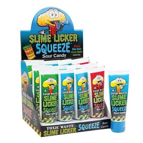 Dist. JJ Candy Dynamics Toxic Waste Slime Licker Sour Squeeze