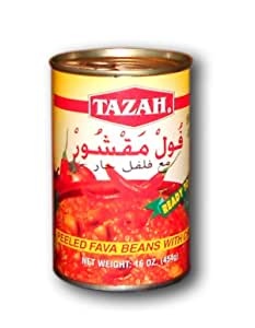 Tazah Peeled Fava Beans With Chili