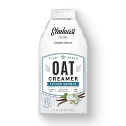 Elmhurst Oat Creamer, French Vanilla 16 Fl Oz