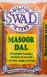 Swad Masoor Dal 4Lb