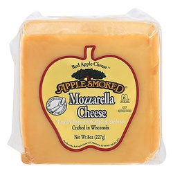 Apple Smoked Cheese, Mozzarella 8 Oz