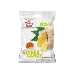Melting Sweet Hard Candy Ginger 4.4 Oz Bag