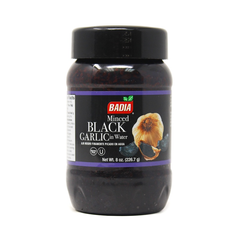 Badia Black Garlic, In Water, Minced 8 Oz