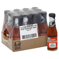 Taco Bell Hot Sauce, 7.5 Oz Bottle