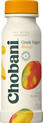 Chobani Yogurt Drink, Greek, Lowfat, Mango 7 Fl Oz