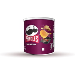 Pringles BBQ Potato Crisps Chips Grab N' Go Snack Pack