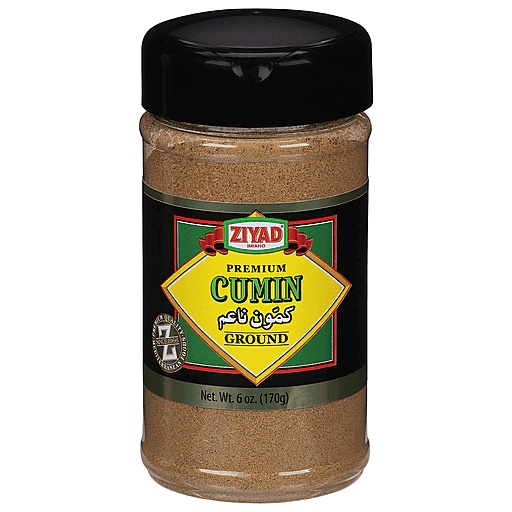 Ziyad Cumin, Ground, Premium 6 Oz