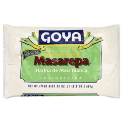 Goya Corn Meal, White, Enriched 24 Oz