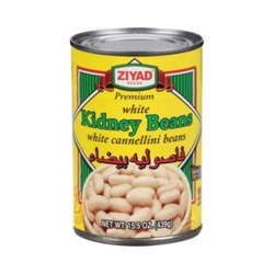 Ziyad Kidney Beans, White 15.5 Oz