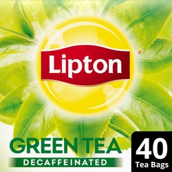 Lipton Decaffeinated Green Tea, Tea Bags