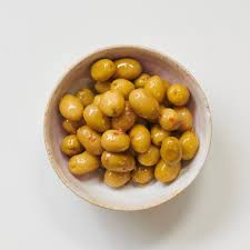 Cracked Green Olives 400 G