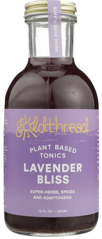 Goldthread Plant Based Lavender Bliss Tonic 12 Oz