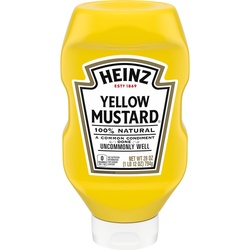 Heinz Yellow Mustard 28 Oz. Bottle