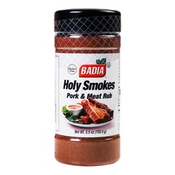 Badia Pork & Meat Rub, Holy Smokes 5.5 Oz