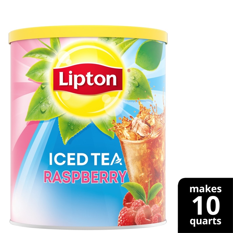 Lipton Raspberry Powdered Iced Tea Mix - 10 Qt