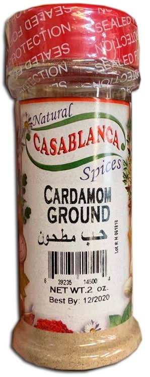 Casablanca Cardamom Ground 16 X 2 Oz
