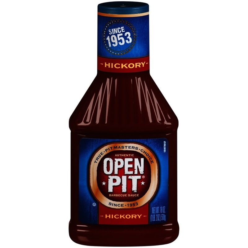 Open Pit Barbecue Sauce, Hickory 18 Oz