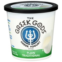 The Greek Gods Plain Traditional Style Yogurt 24 Oz. Tub