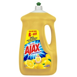 Ajax Ultra Super Degreaser Dishwashing Liquid Dish Soap - Lemon