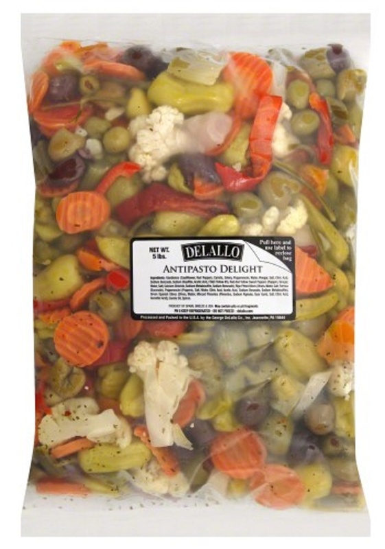 Delallo Antipasto Delight 5 Lb