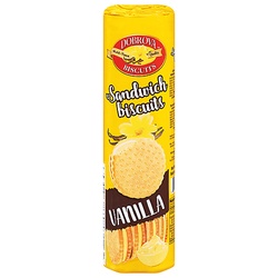 Dobrova Sandwich Biscuits, Vanilla 15.87 Oz