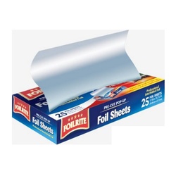 Pop Up Aluminum Foil Sheet 25 Count-36