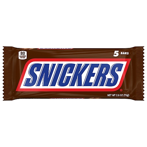 Snickers Chocolate Bars, Fun Size