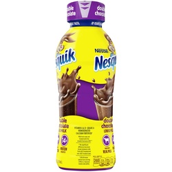 Nesquik Double Chocolate Lowfat Milk 14 Fl Oz