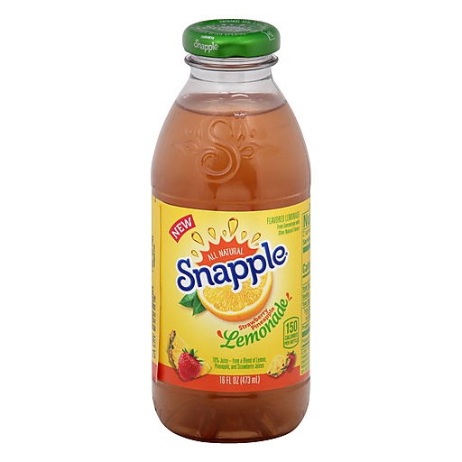 Snapple Strawberry Pineapple Lemonade 16 Oz