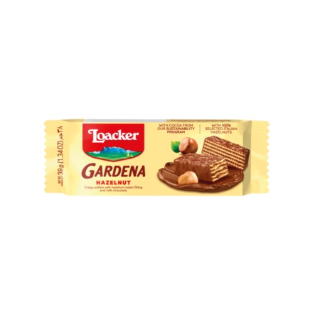 Loacker Gardena Hazelnut Wafers