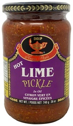 Deep Hot Lime Pickle