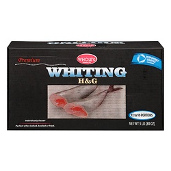 Wholey H&G Whiting, Premium 5 Lb