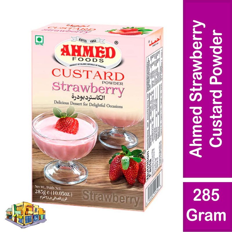 Ahmed Custard Powder Strawberry 300gm