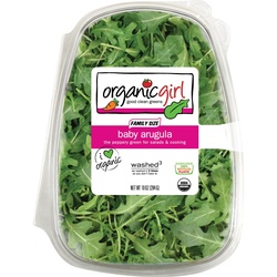 Organicgirl 100% Baby Arugula 10 Oz. Clamshell
