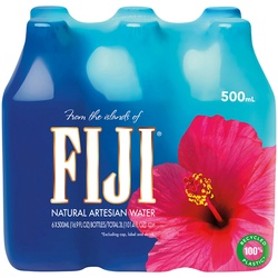 Fiji Natural Artesian Water - 6pk/16.9 Fl Oz Bottles